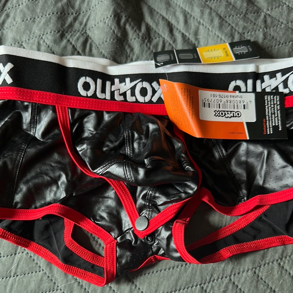 Black and Red Boxer Briefs